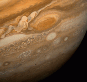 Real life fractal: Jupiter