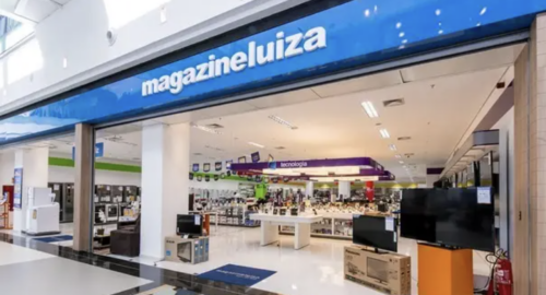 Magazine Luiza's storefront.